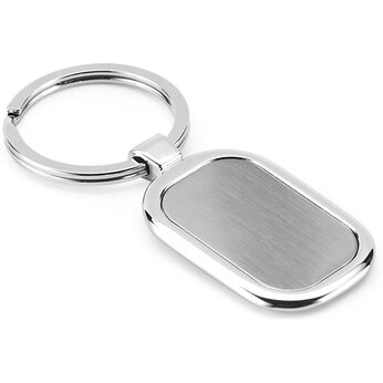 Брелок "Zabel" серебристый