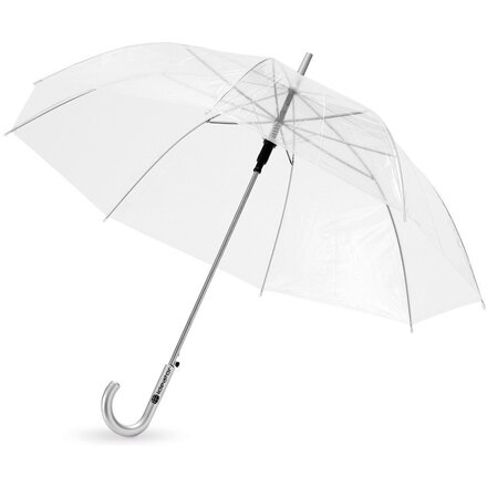Зонт-трость "Клауд" прозрачный