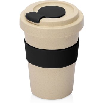 Стакан из пшеничного волокна «Flava», черный