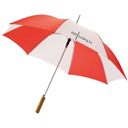 Зонт-трость "Karl" красный/белый