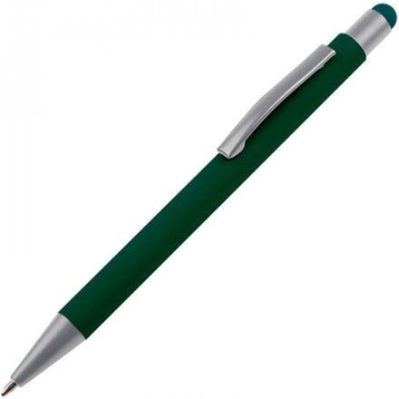 Ручка шариковая автоматическая "Salt Lake City" темно-зеленый/серебристый