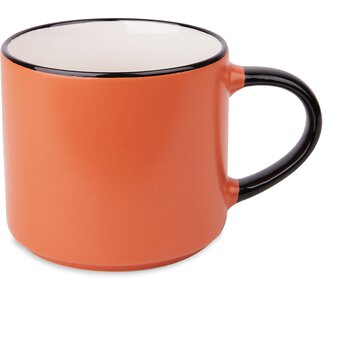 Кружка "Marina" оранжевый/черный