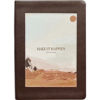 Ежедневник недатированный "View", темно-коричневый