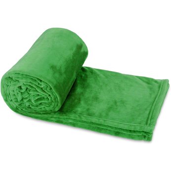 Плед "Тедди" зеленый