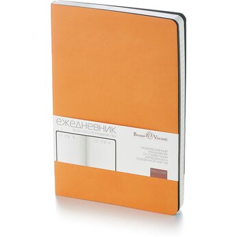Ежедневник недатированный «Megapolis Soft» А5, оранжевый