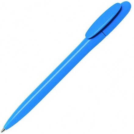 Ручка шариковая автоматическая "Bay C" светло-синий