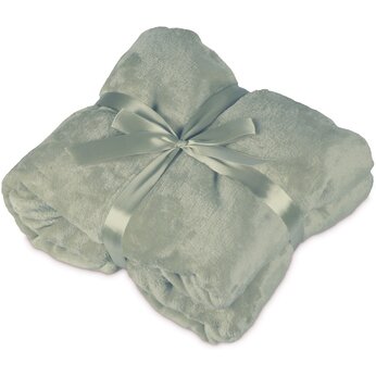 Плед "Fancy" зеленый оливковый