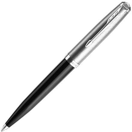 Шариковая ручка Parker 51 CORE BLACK CT, стержень: M, цвет чернил: black, в подарочной упаковке.