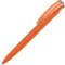 Ручка шариковая автоматическая "Trinity K Transparent Gum" софт-тач, оранжевый