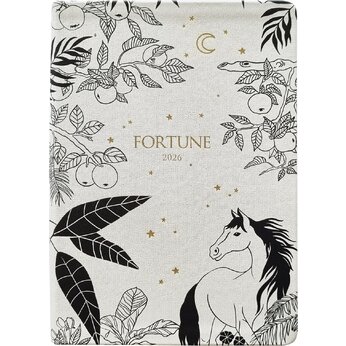 Ежедневник датированный "Fortune", белый 2026