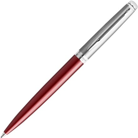 Шариковая ручка Waterman Hemisphere Entry Point Stainless Steel Red в подарочной упаковке