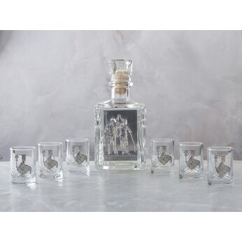 Набор со штофом МЕТАЛЛУРГИ