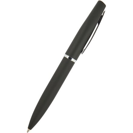Ручка шариковая автоматическая "Portofino" черный/серебристый