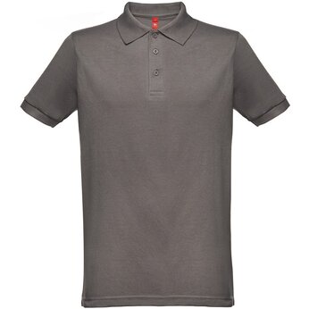 Рубашка-поло мужская "Berlin" 200, S, серый