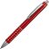Ручка шариковая автоматическая "Bling" красный/серебристый