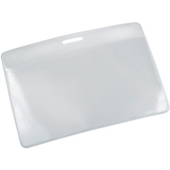 Бэдж 77*108 мм., прозрачный