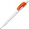 Ручка шариковая автоматическая "Pixel PX B" белый/оранжевый
