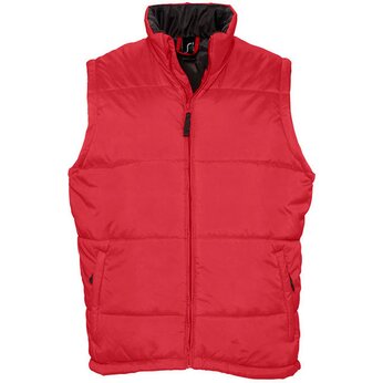 Жилет унисекс "Warm" 210, M, красный