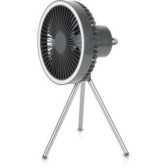 Вентилятор настольный "Jon" мультифункциональный,  темно-серый