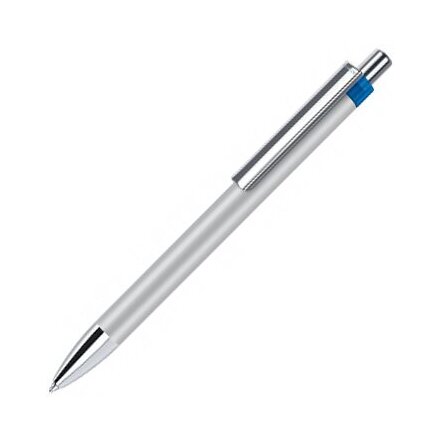 Ручка шариковая автоматическая "Polar" серебристый/синий