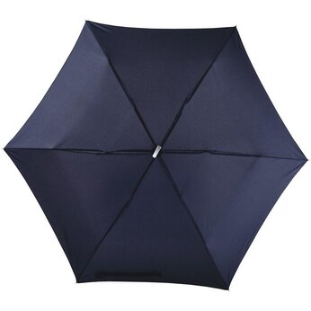 Зонт складной "Flat" темно-синий
