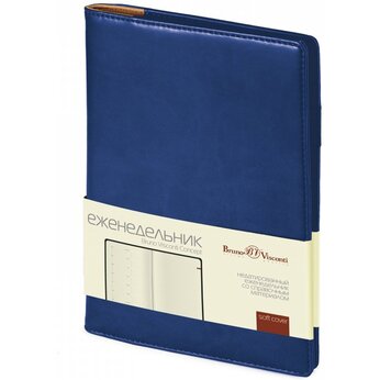 Еженедельник недатированный "Concept" темно-синий