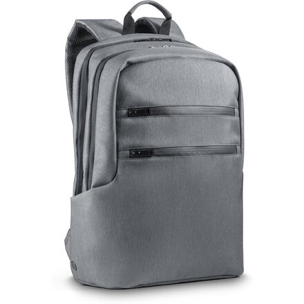 Рюкзак для ноутбука 17" "Brooklyn" с RFID защитой, светло-серый
