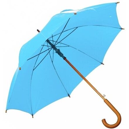 Зонт-трость "Nancy" голубой