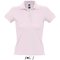 Рубашка-поло женская "People" 210, M, бледно-розовый