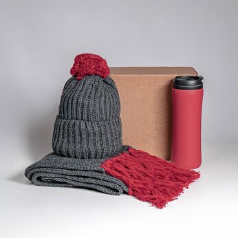 Набор подарочный  "Cold Night", красный