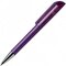 Ручка шариковая автоматическая "Flow 30 CR" фиолетовый/серебристый