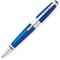 Ручка-роллер "Edge" синий/серебристый