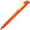 Ручка шариковая автоматическая "Antibac Yes" оранжевый