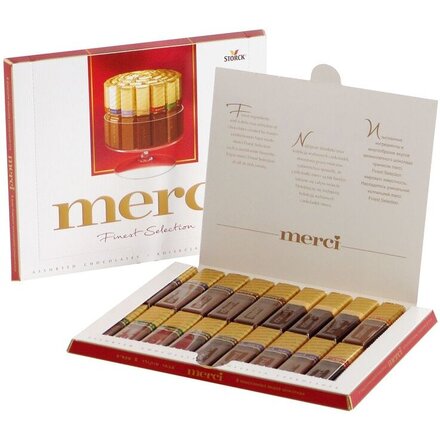 Конфеты ассорти "Merci" Finest Selection, 400 г