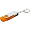 Карта памяти USB Flash 2.0 16 Gb "Twist" оранжевый