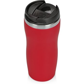 Кружка термическая "Mony Steel" красный/черный