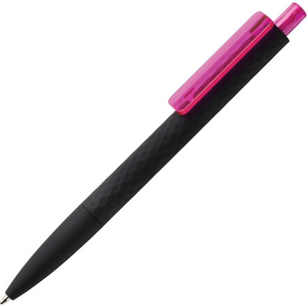 Ручка шариковая автоматическая "X3 Smooth Touch" черный/розовый