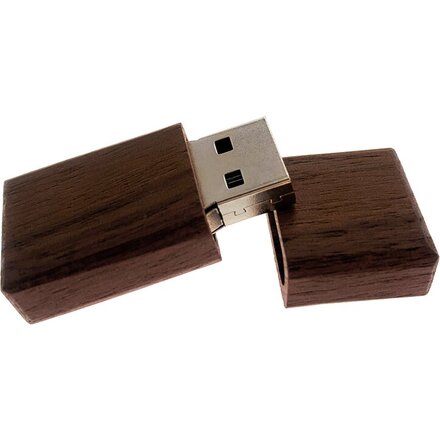 Карта памяти USB Flash 2.0 16 Gb "Selva" коричневый