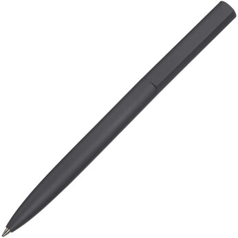 Шариковая металлическая ручка "Minimalist" софт-тач, антрацит