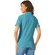 Рубашка-поло женская "Boston 2.0" 180, XL, лазурный