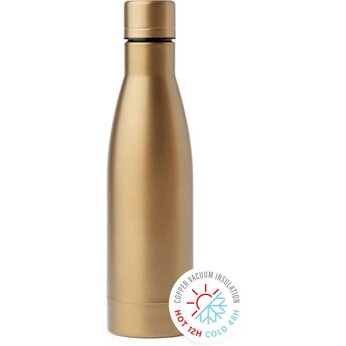 Термобутылка FANCY из нержавеющей стали 304, 500 мл, золотистый