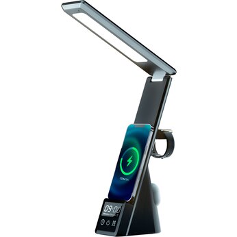 Лампа настольная "Zeus", черный