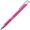 Ручка шариковая автоматическая "Ascot" розовый/серебристый