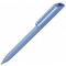 Ручка шариковая автоматическая "Flow Pure GOM 30" софт-тач, светло-голубой