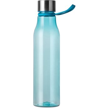 Бутылка для воды "Lean" с кольцом, синий/серебристый