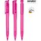 Ручка шариковая автоматическая "Super Hit Frosted" розовый