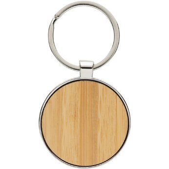 Брелок "P191.6709", серебристый/коричневый