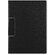 Планшет на магнитах с крышкой из экокожи "Favor", черный