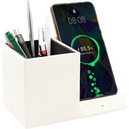 Органайзер с зарядным устройством "Elegans", белый