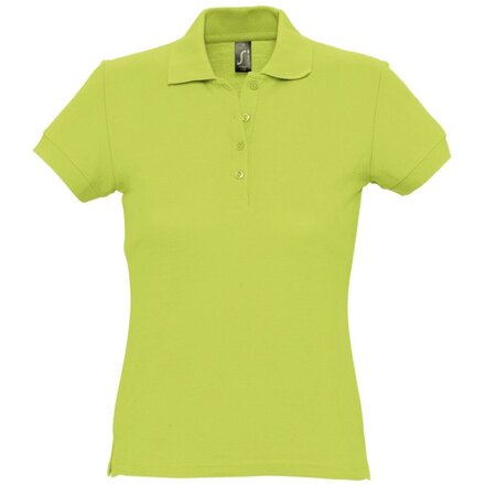 Рубашка-поло "Passion" 170, L, зеленое яблоко
